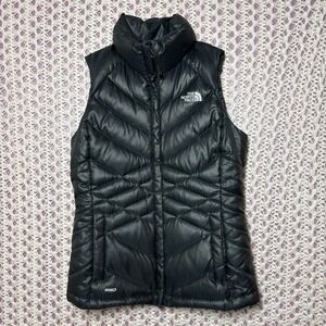 The North Face Puffer Vest Black Down Fill XS‎ Quilted